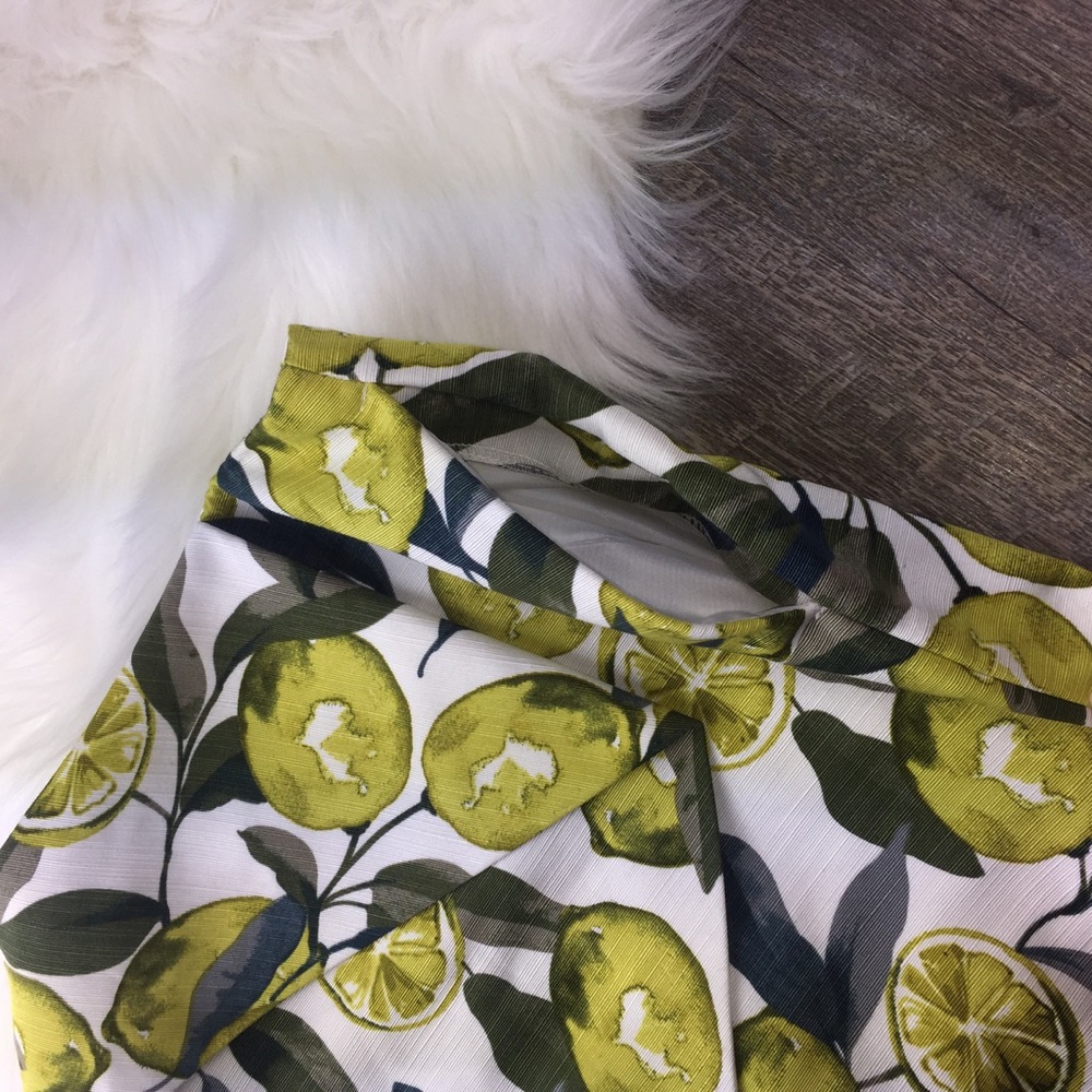 Topshop 🍋 Lemon Print Skort 🍋 - Picture 5 of 5
